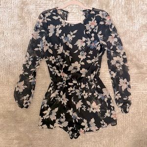 Floral Romper